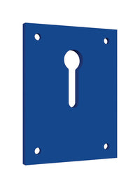 Kreg  Aluminum  Insert Clamp Plate  Blue  1 pc.