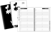 Meadwestvaco Tl420210 Floral Silhouette Address Book