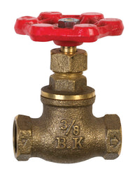 Mueller Stop Valve < 0.25 % Lead Threaded 3/8 " Ips Brass Bulk Large