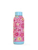 Quokka Stainless Steel Water Bottle Solid Flowers 17oz (510 ml)