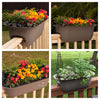 Bloem Resin Planter Charcoal