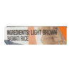 Della - Basmati Light Brown Rice - Case of 6 - 28 oz.