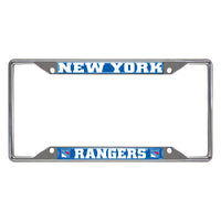 NHL - New York Rangers Metal License Plate Frame