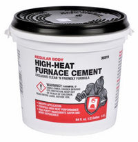 Hercules High Heat Non-Porous Regular Body Furnace and Stove Cement 1/2 gal.