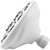 Waxman Consumer Group 8335000 5 White Serene 3-Spray Fixed Shower Head