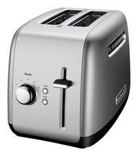 KitchenAid  Metal  Silver  2 slot Toaster