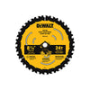 DeWalt 8-1/4 in. D X 5/8 in. Tungsten Carbide Circular Saw Blade 24 teeth 1 pk