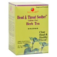 Health King Head and Throat Soother Herb Tea - 20 Tea Bags