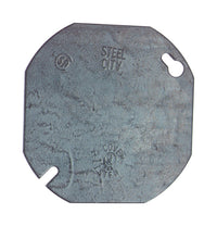 Steel City Octagon Steel Outlet Box Cover