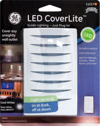 GE Jasco 11217 White LED Coverlite™ Night Light                                                                                                       