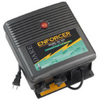 Electric Fence Charger, 75-Acre, Low Impedance, Plug-In, 110-Volt