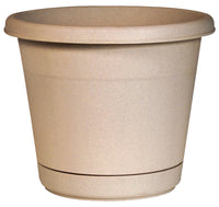 Dynamic Design RR1212OT 12" Tan Oxford Rolled Rim Planter (Pack of 12)