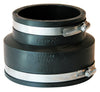 Fernco Schedule 40 4 in. Hub each X 4 in. D Hub PVC Flexible Coupling 1 pk