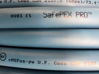 Safe PEX Pro 3/4 in. D X 20 ft. L PEX Tubing 100 psi