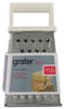 Good Cook Silver/White Stainless Steel 4 Sided Box Grater