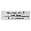 Happy N Healthy Pet - Dog Bone Beef Medium - Case of 6 - 1 CT