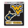 West Virginia University 3 Piece Decal Sticker Set