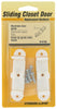 Prime-Line White Nylon By-Pass Guide 2 pk