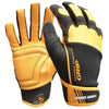 True Grip Work Gloves Black/Orange XL 1 pair