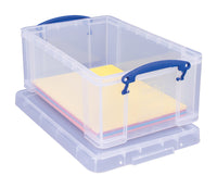 Really Useful Box 6 in. H X 10.03 in. W X 15.6 in. D Stackable Storage Box (Pack of 4).