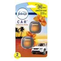 Febreze Hawaiian Aloha Scent Car Air Freshener 0.06 oz Liquid 2 pk (Pack of 8)