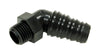 Dial  Plastic  Black  Adapter