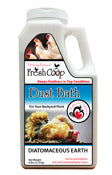 Fresh Coop W074 6 Lb Backyard Flock Dust Bath Jug With Shaker Lid