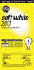 GE 200 W A21 A-Line Incandescent Bulb E26 (Medium) Soft White 1 pk