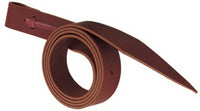 Horse Cinch Latigo With Holes, Burgundy Leather, 1-1/2 x 72-In.