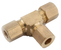 Amc 750064-10 5/8" Brass Lead Free Compression Tee