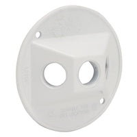 Bell Round Die cast Aluminum 1 gang Weatherproof Cover