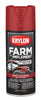 Krylon K01939000 12 Oz High Goss Massey Ferguson Red Farm & Implement Spray Paint (Pack of 6)