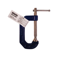 Irwin  Quick-Grip  2 in.  x 1-5/16 in. D Adjustable  C-Clamp  900 lb. 1 pc.