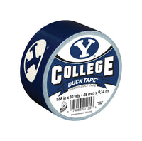 Duck College Logo Duct Tape High Performance 10 Yd. Brigham Young University