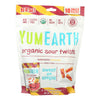 Yumearth Organics - Organic Sour Twists - Watermelon Lemonade - Case of 12 - 10/.7 oz.