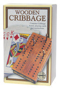 House of Marbles 221153 Wooden Cribbage Game