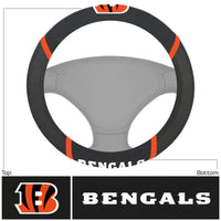 NFL - Cincinnati Bengals  Embroidered Steering Wheel Cover