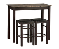 Linon Home Decor  Traditional  Accent Table  36 in. H x 42 in. W x 22-1/4 in. D Dark Espresso