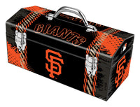 Windco 16.25 in. San Francisco Giants Art Deco Tool Box Black/Orange