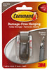 Command Hook Holds 1 Lb Small Brushed Nickel