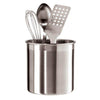 Oggi Silver Stainless Steel Utensil Holder