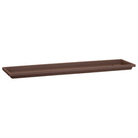 Akro Mils SVN24000E21 Chocolate Venetian Flower Box Tray (Pack of 6)