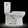 TOTO® Drake® II 1G® Two-Piece Elongated 1.0 GPF Universal Height Toilet with CEFIONTECT and SS124 SoftClose Seat, WASHLET+ Ready, Sedona Beige - MS454124CUFG#12