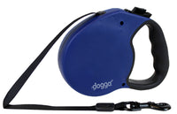 Retractable Leash, Medium, Blue, 16-Ft.