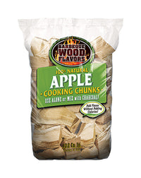 Barbeque Wood Flavors  Apple  Cooking Chunks  432 cu. in. (Pack of 7)