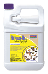 Bonide Repels-All Animal Repellent Spray For Most Animal Types 128 oz. (Pack of 4)