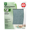 Shopsmith  Step 1  11 in. L x 9 in. W 80 Grit Aluminum Oxide  Sanding Sheet  6 pk