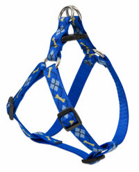 Step-In Dog Harness, Non-Restrictive, Dapper Dog, 3/4 x 15 to 21-In.