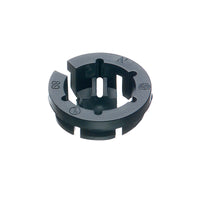 Arlington  Black Button  Push-In  Connector  3/8 in. Dia. 10 pk