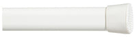 Kenney  Enamel  White  Tension Rod  36 in. L x 60 in. L